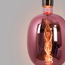 Decorative LED filament bulb - Blue - E27 T170 - Dimmable - 4W - 4200K