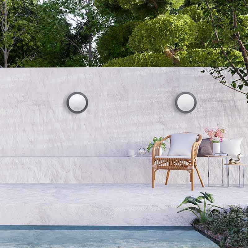 FUMAGALLI UMBERTA 2x E27 IP66 waterproof ceiling or wall lamp