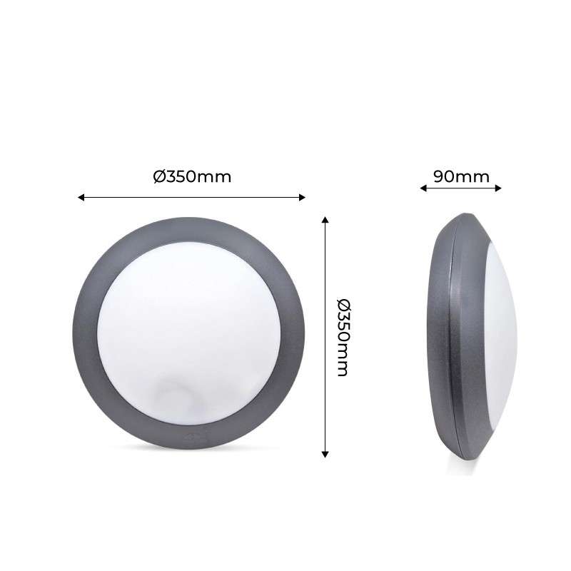 FUMAGALLI UMBERTA 2x E27 IP66 waterproof ceiling or wall lamp
