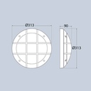 Nautical wall light FUMAGALLI GELMI-GR E27 IP66