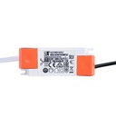 Recessed triple LED downlight - 6W - UGR18 - CRI90 - OSRAM Chip - Black