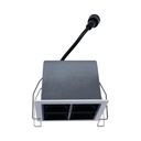 Recessed square LED downlight - 8W - 4 Spotlights - UGR18 - CRI90 - OSRAM Chip - Black