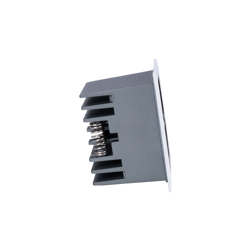 Recessed square LED downlight - 8W - 4 Spotlights - UGR18 - CRI90 - OSRAM Chip - Black