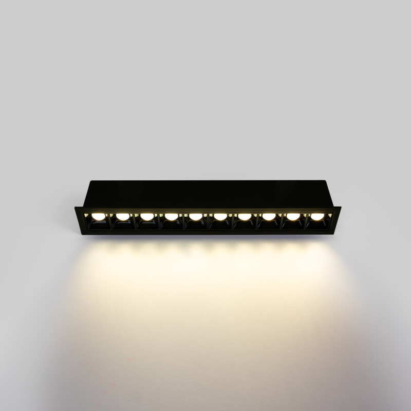 Recessed linear LED downlight - 20W - UGR18 - CRI90 - OSRAM Chip - White