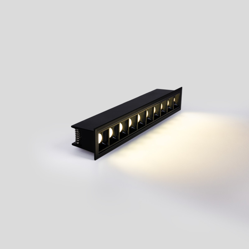 Recessed linear LED downlight - 20W - UGR18 - CRI90 - OSRAM Chip - White
