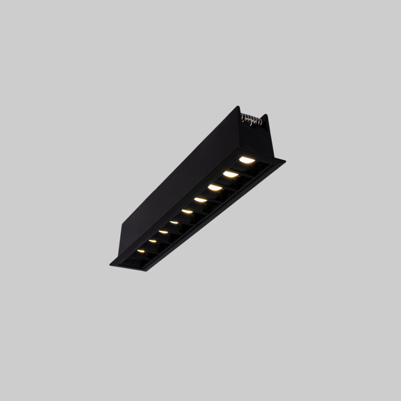 Recessed linear LED downlight - 20W - UGR18 - CRI90 - OSRAM Chip - White