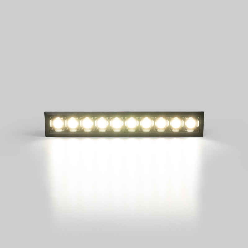 Recessed linear LED downlight - 20W - UGR18 - CRI90 - OSRAM Chip - White