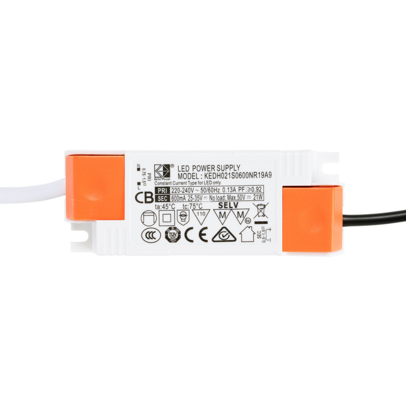 Recessed linear LED downlight - 20W - UGR18 - CRI90 - OSRAM Chip - White