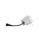 Recessed/trimless linear LED spotlight for plasterboard - 2W - UGR18 - CRI90 - Black