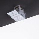 Recessed/trimless linear LED spotlight for plasterboard - 2W - UGR18 - CRI90 - Black