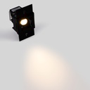 Recessed/trimless linear LED spotlight for plasterboard - 2W - UGR18 - CRI90 - Black