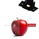 Recessed/trimless linear LED spotlight for plasterboard - 2W - UGR18 - CRI90 - Black