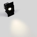 Recessed/trimless linear LED spotlight for plasterboard - 2W - UGR18 - CRI90 - Black