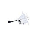 Recessed/trimless linear LED spotlight for plasterboard - 4W - UGR18 - CRI90 - Black
