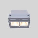 Recessed/trimless linear LED spotlight for plasterboard - 4W - UGR18 - CRI90 - Black