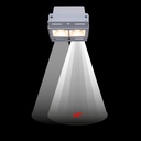 Recessed/trimless linear LED spotlight for plasterboard - 4W - UGR18 - CRI90 - Black
