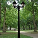 FUMAGALLI "Gigi Bisso/Anna" outdoor double street lamp - 2x E27 - CCT - IP55