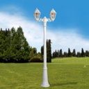 FUMAGALLI "Gigi Bisso/Anna" outdoor double street lamp - 2x E27 - CCT - IP55