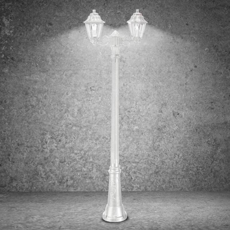 FUMAGALLI "Gigi Bisso/Anna" outdoor double street lamp - 2x E27 - CCT - IP55