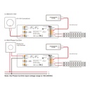 4 in 1 LED Controller - 12-48V DC - TRIAC + 0/1-10V + DALI + PUSH