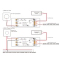 4 in 1 LED Controller - 12-48V DC - TRIAC + 0/1-10V + DALI + PUSH