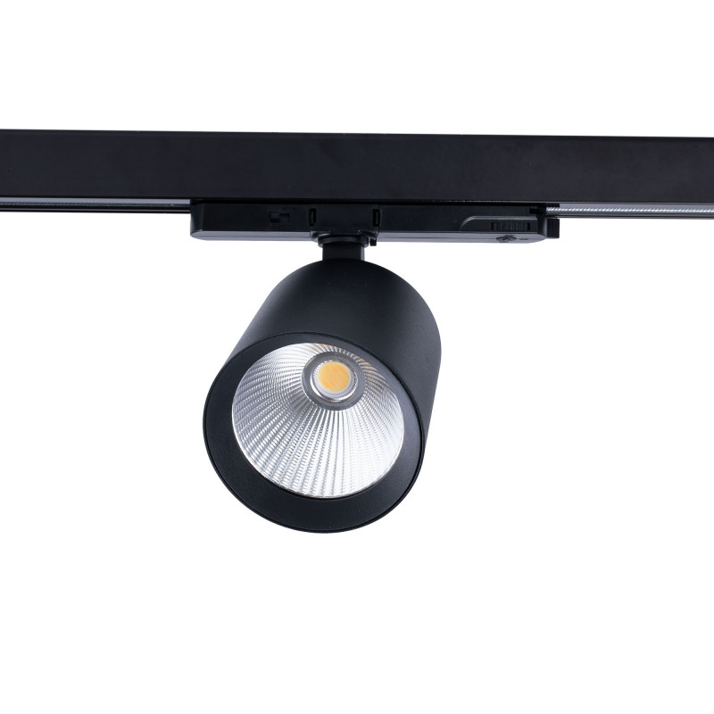 CCT LED 3-phase track spotlight - 40W - CRI 90 - KGP Driver- White