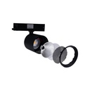 CCT LED 3-phase track spotlight - 40W - CRI 90 - KGP Driver- White