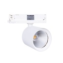 CCT LED 3-phase track spotlight - 40W - CRI 90 - KGP Driver- White