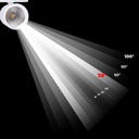 CCT LED 3-phase track spotlight - 40W - CRI 90 - KGP Driver- White