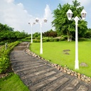 FUMAGALLI "Gigi Bisso/Anna" outdoor double street lamp - 2x E27 - CCT - IP55
