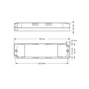 DALI dimmable DT8 CCT driver 220-240V - Output 6-42V DC - 100-700mA - 12W