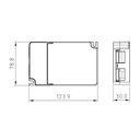 DALI dimmable DT6 Single color driver 220-240V - Output 6-58V DC - 500-1500mA - 65W