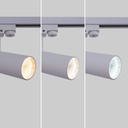CCT LED 1-phase track spotlight - 10W - CRI 90 - KGP Driver - Black