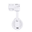 CCT LED 1-phase track spotlight - 10W - CRI 90 - KGP Driver - Black