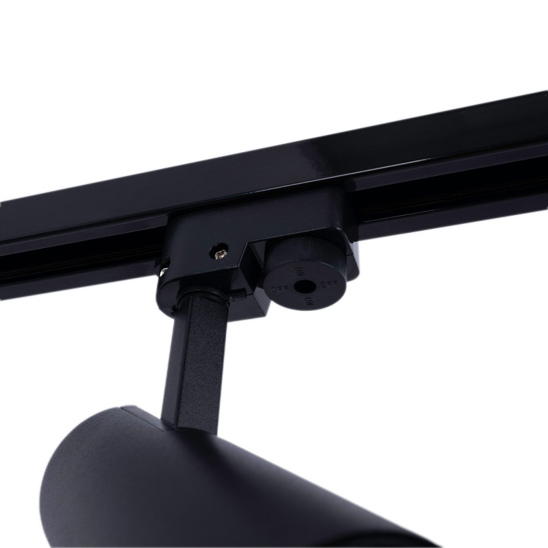 CCT LED 1-phase track spotlight - 10W - CRI 90 - KGP Driver - Black