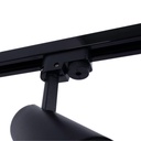 CCT LED 1-phase track spotlight - 10W - CRI 90 - KGP Driver - Black