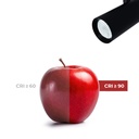 CCT LED 1-phase track spotlight - 10W - CRI 90 - KGP Driver - Black