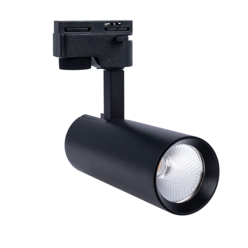 CCT LED 1-phase track spotlight - 10W - CRI 90 - KGP Driver - Black