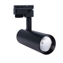 CCT LED 1-phase track spotlight - 10W - CRI 90 - KGP Driver - Black