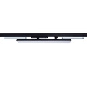 Linear adjustable LED spotlight for 3-phase track - 20W - CCT - CRI90 - KGP Driver - Black