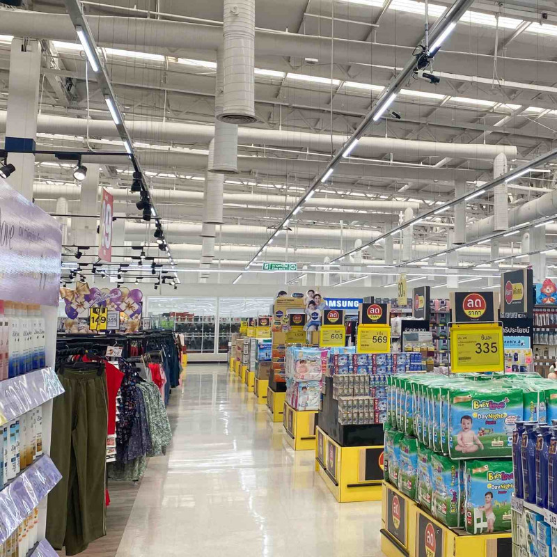 Linear adjustable LED spotlight for 3-phase track - 40W - CCT - CRI90 - KGP Driver - White