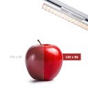 Linear adjustable LED spotlight for 3-phase track - 40W - CCT - CRI90 - KGP Driver - White