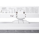 Linear adjustable LED spotlight for 3-phase track - 40W - CCT - CRI90 - KGP Driver - White