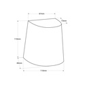 Outdoor wall light "Meri" - 1 x GU10 - 8W - 3000K - IP65