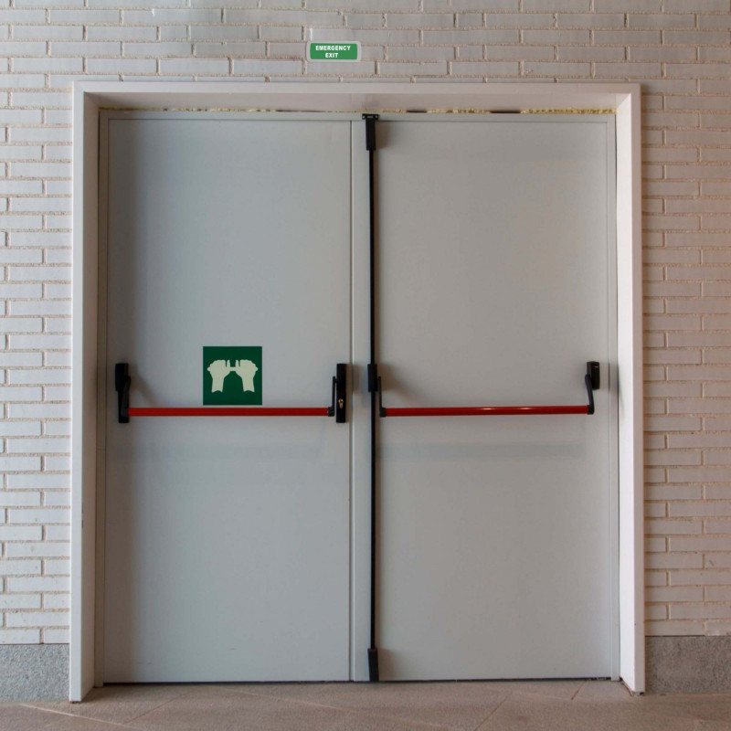 KIT self-adhesive pictogram "Emergency Exit" + 3W Emergency light