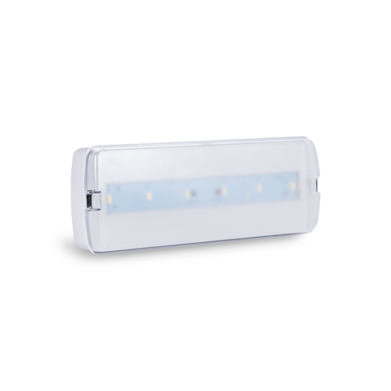 KIT Self-adhesive pictogram "Down arrow" + 3W Emergency light