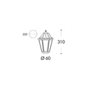 FUMAGALLI MIKROLOT/ANNA floor lamp E27 IP55