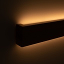 Wooden linear wall light "Wooden" - 26W - 100cm - Driver Philips