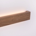 Wooden linear wall light "Wooden" - 26W - 100cm - Driver Philips