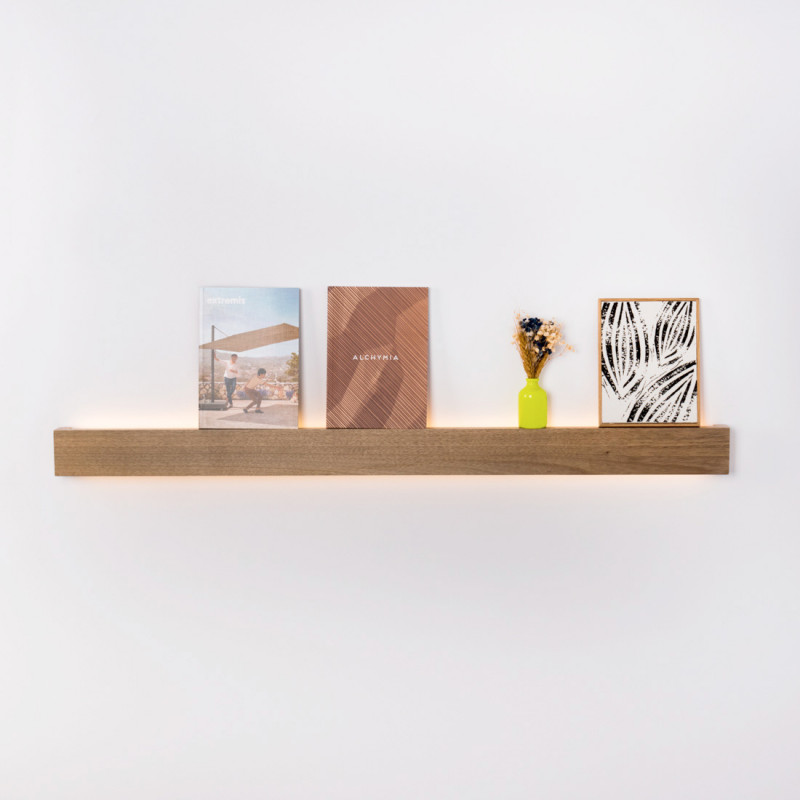 Wooden linear wall light "Wooden" - 26W - 100cm - Driver Philips